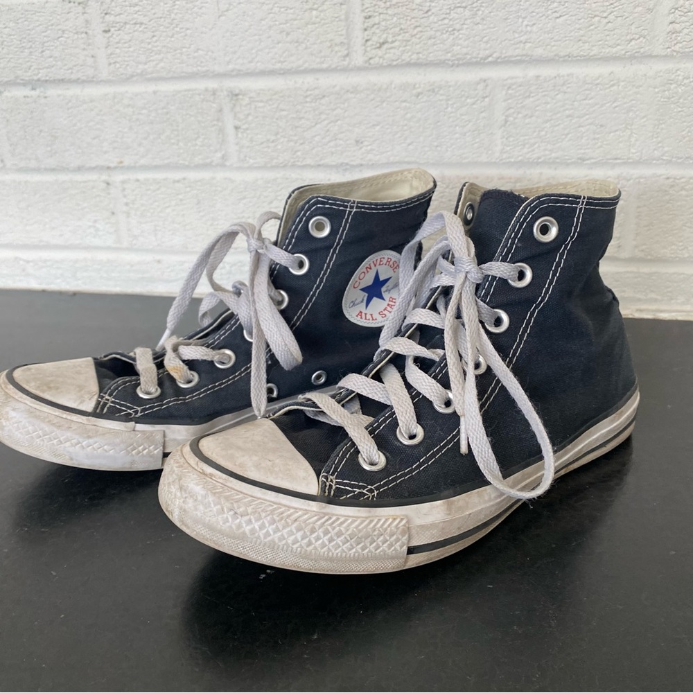 Black High Top Converse